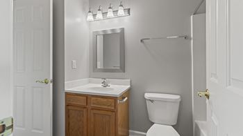 Oak cabinetry